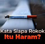 Rokok Haram Atau Tidak